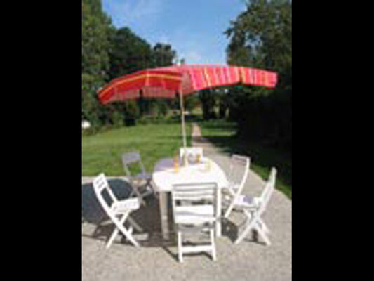 Gîte Rand'eau pour tous terrasse - St Congard - Morbihan - Bretagne