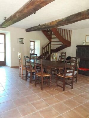 Gîte de la Haute Fenderie_Paimpont_salle à manger