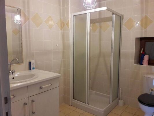 Gîte de la Haute Fenderie_Paimpont_salle d'eau et WC