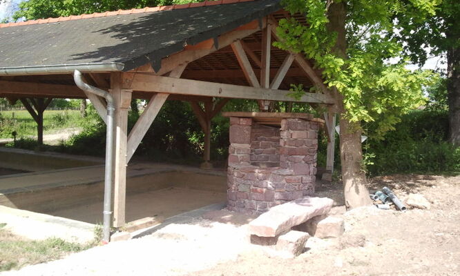 Le lavoir sentier du blavon