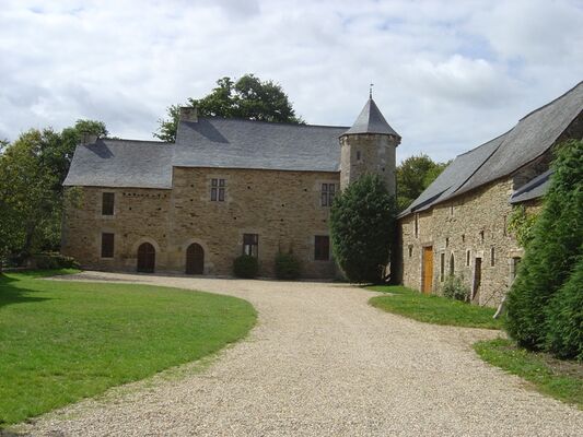 Manoir de la Touche Carné façade