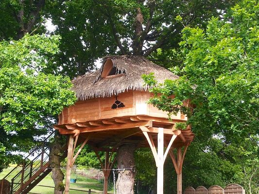 cabane - broceliande - ©Grégory Bordier