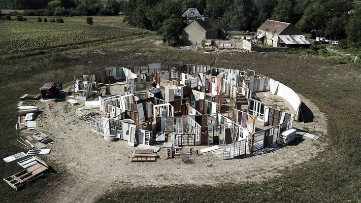 Labyrinthe à Thoré-la-Rochette