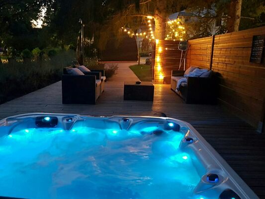 Jacuzzi de nuit