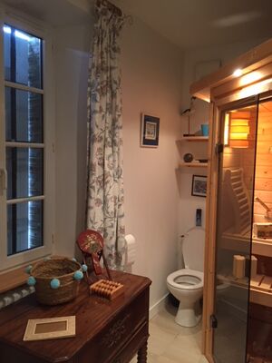 HLO53_ CH hotes le Rocher - Sauna dans chambre 1