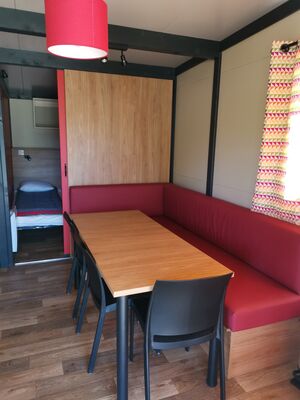 HPA - interieur - chalet - camping d'Evron