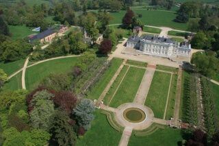 Vue aérienne du Château
