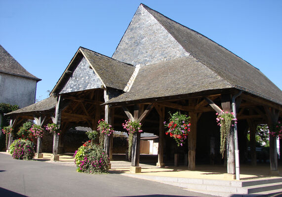 LES HALLES DE 1509 DE ST DENIS D'ANJOU