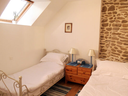 Gîte Jouet à Loupfougères - chambre