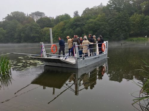 inauguration Bac de Ménil septembre 2017 sud mayenne
