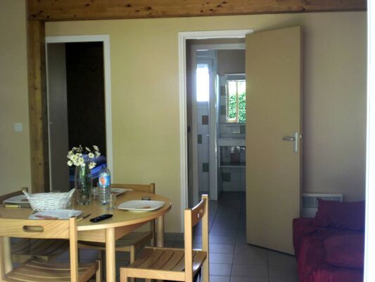 interieur chalet 2 chambres photo