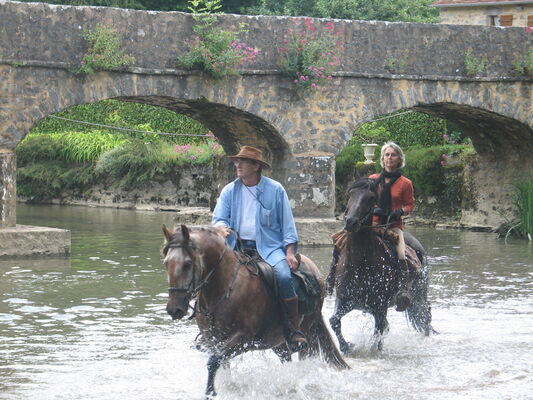 ITI53 - Saint Pierre sur Erve- rivière à cheval