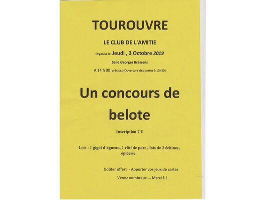 Concours de belote 800x600