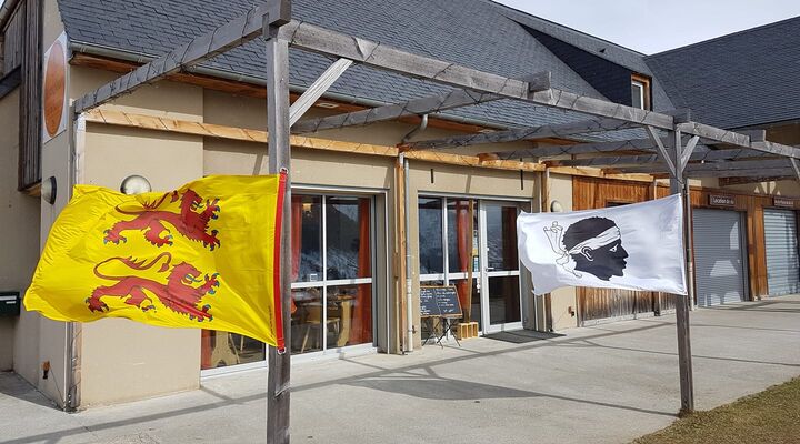 terrasse drapeau