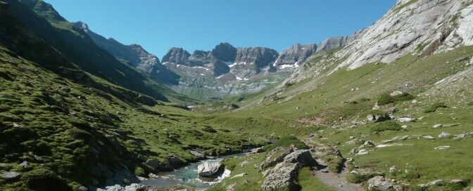 Cirque d'Estaubé Gèdre Pyrénées Mont Perdu