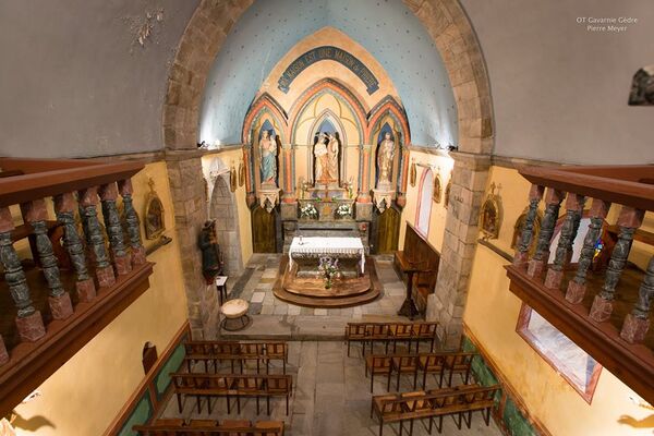 Eglise de Gavarnie interieur (2)