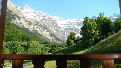 NOGUERE Fernand Maison - vue du balcon