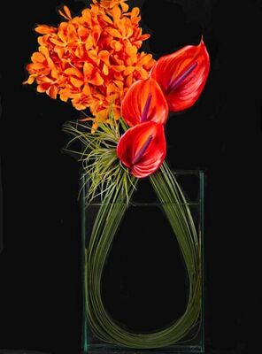 anyfleursbouquetorange-argelesgazost-HautesPyrenees