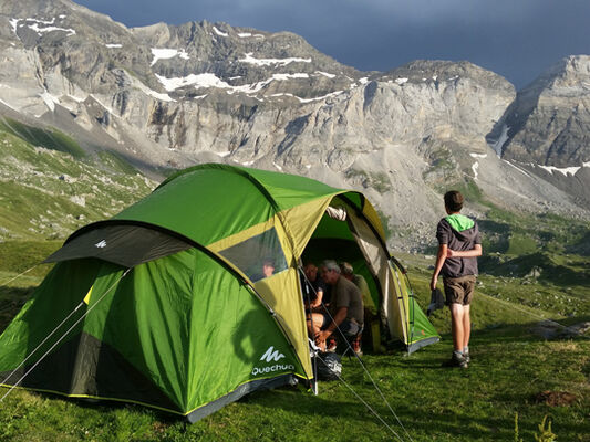 bivouac-chemineavecaline-beaucens-HautesPyrenees