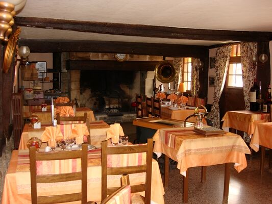 Auberge de la Levrette salle restaurant