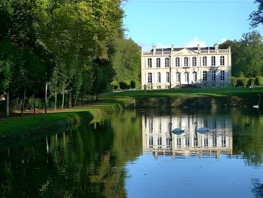 Chateau et jardins de Canon