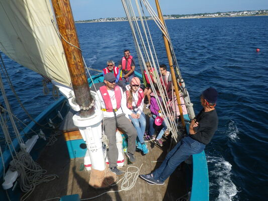 Balade en mer à la voile La Louisette