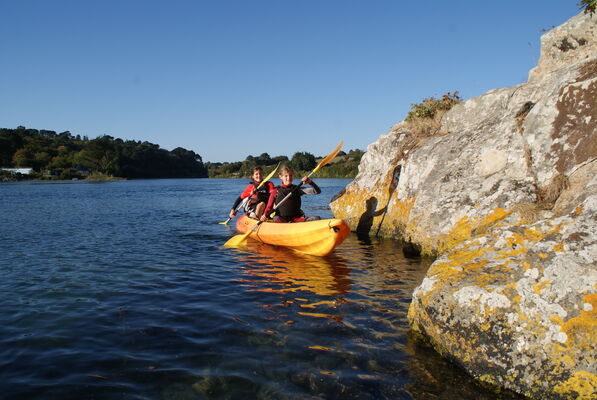 Location kayak double sur le Goyen