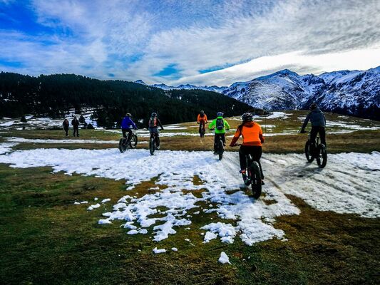 Fatbike plateau de Beille