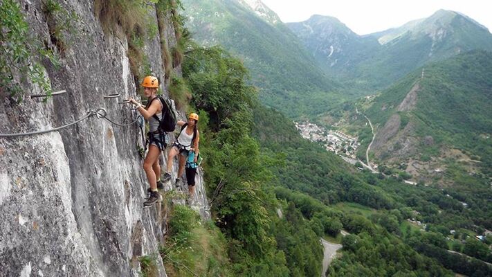Via ferrata face nord bureau des guides