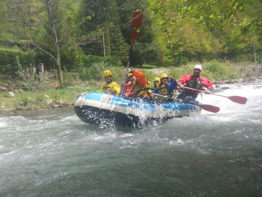 rafting enfant