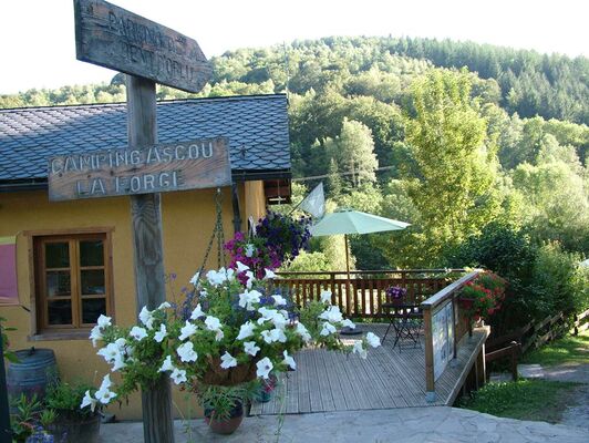 camping ascou la forge