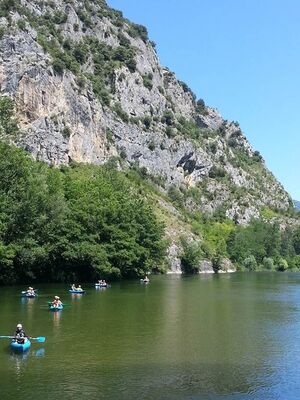 canoë kayac lac de sinsat