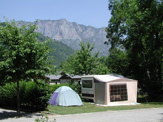 camping le pas de l'ours à Aston
