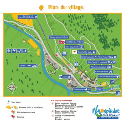 L'Hospitalet près l'Andorre Plan