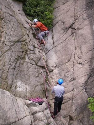 Escalade avec le Bureau des Guides