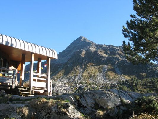 refuge des bésine à Mérens les vals