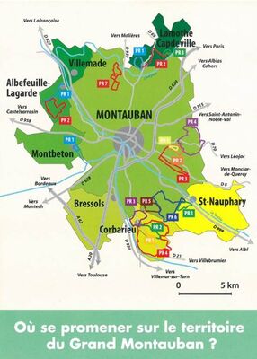 Guide des promenades et randonnées du Grand Montauban