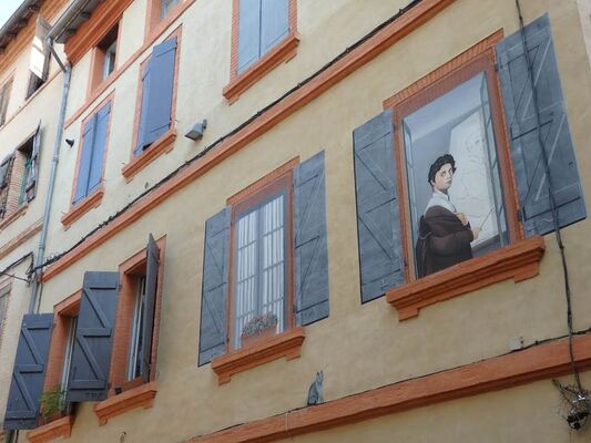 Trompe l'Oeil Ingres Montauban ©AndSoMyDreamsCameTrue