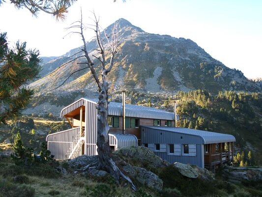refuge des bésine à Mérens les vals