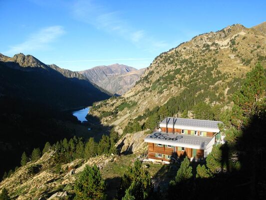 refuge des bésine à Mérens les vals