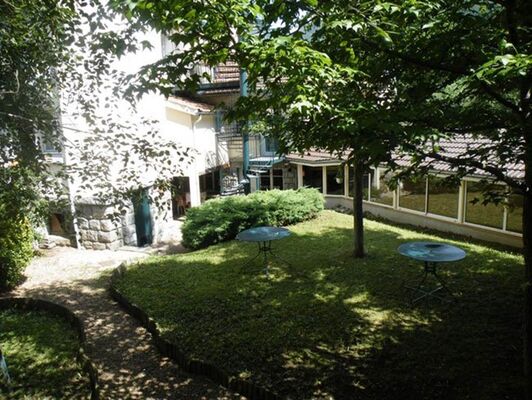 hôtel la grande cordée à ax les thermes - jardin