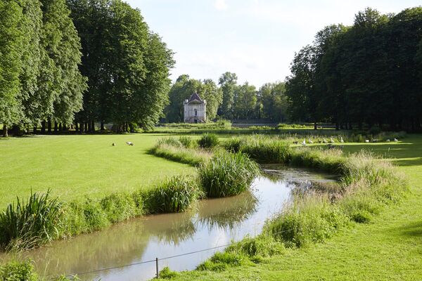 Château d'Ancy le Franc, parterre Sud
