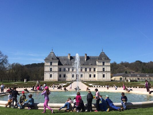 Château d'Ancy le Franc, Parterre Est