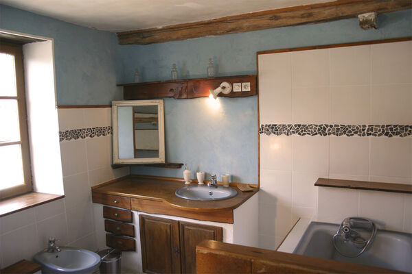 Salle de bain chambre Bois