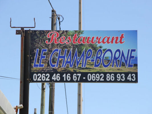 Restaurant Le Champ Borne