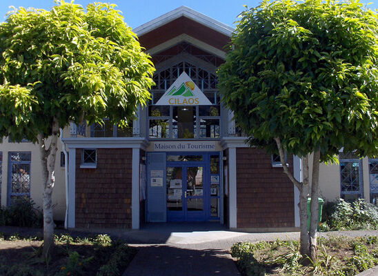 Façade de l'antenne de l'OTI Sud à Cilaos - Office de Tourisme de Cilaos