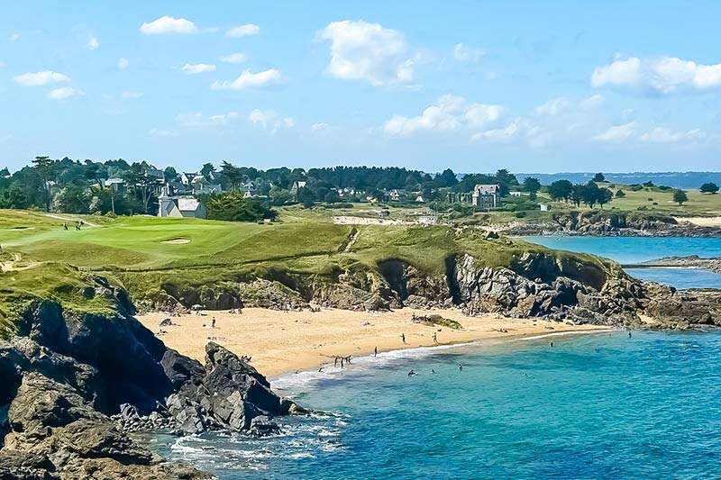 Plage De La Garde Saint Briac Sur Mer Brittany Tourism