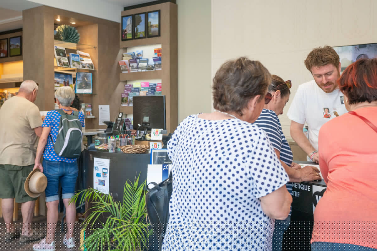 Accueil de l'Office de Tourisme de Saint-Omer 2023