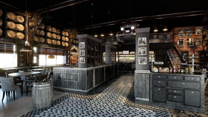 Intérieur Beer's & Co 