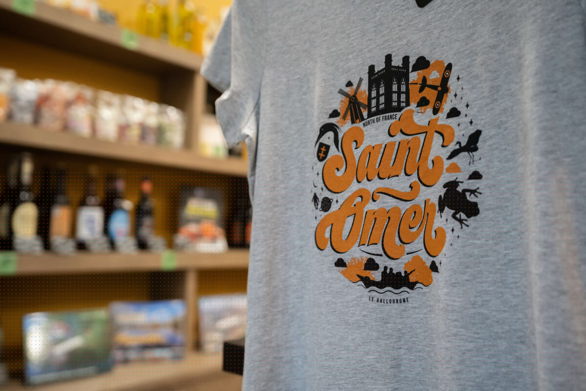 Boutique de l'Office de Tourisme de Saint-Omer en 2024